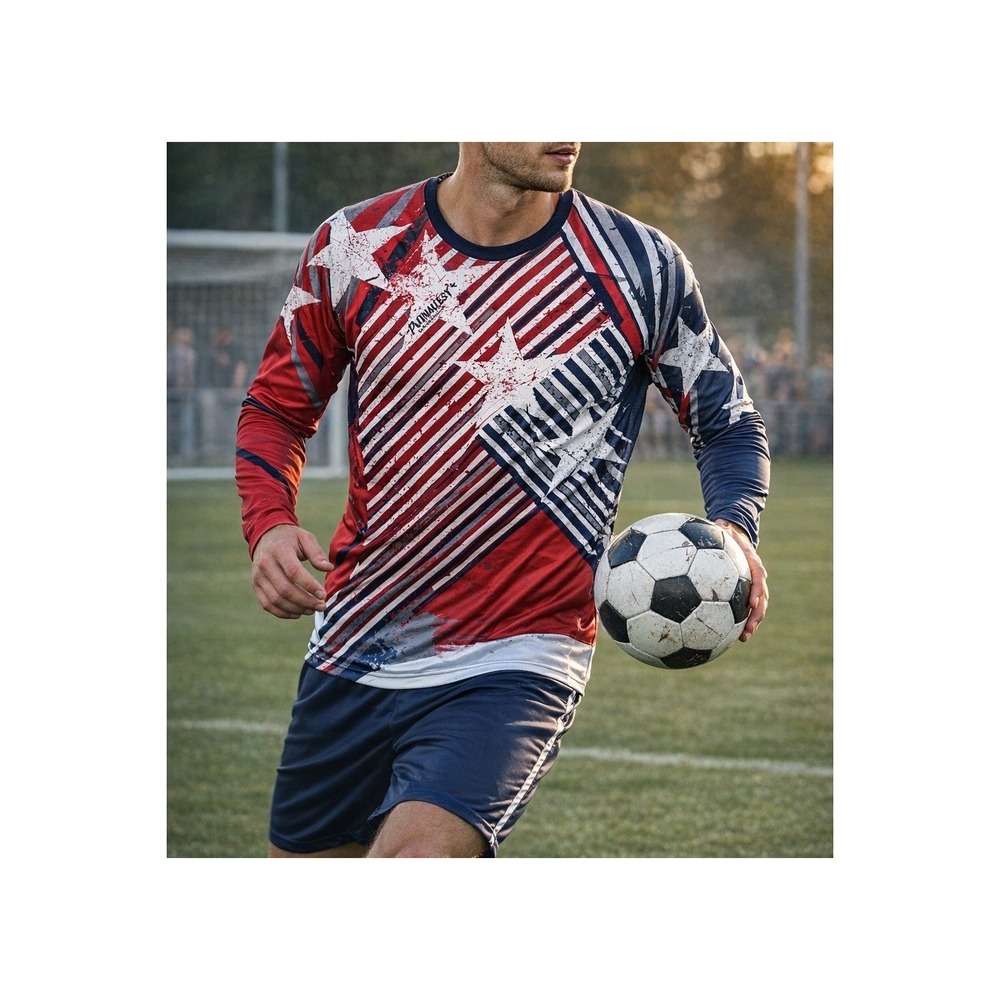 Reusch‎ Goalkeeper Soccer Jersey Men's Large Patriot II Wickflex MMS Cooling NEW